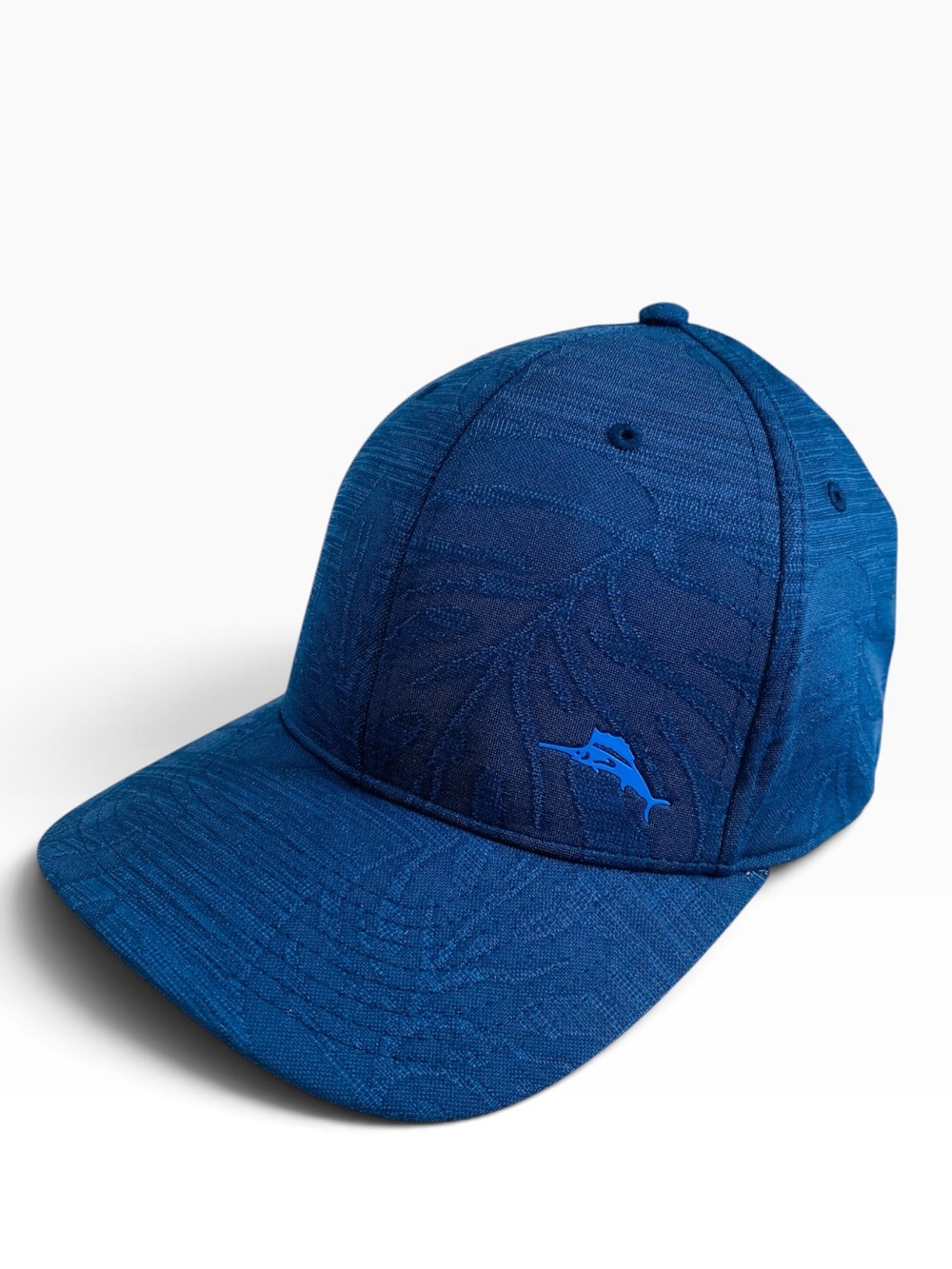 Tommy Bahama Navy Monstera Fade Cap OS